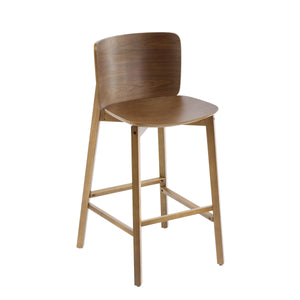 Pari Indoor Wooden Barstool