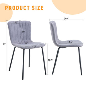 Luxury Minimalist Dining Chairs (Set of 4)
