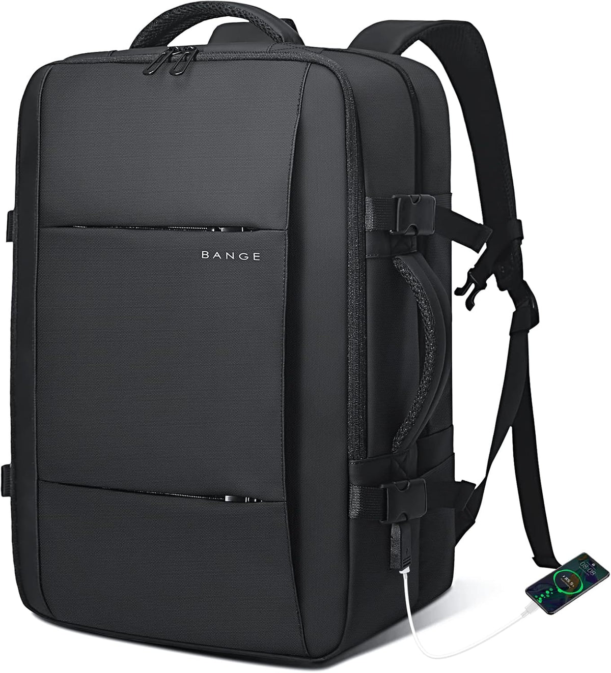 Expandable Travel Backpack 26–45L Laptop Duffel Bag