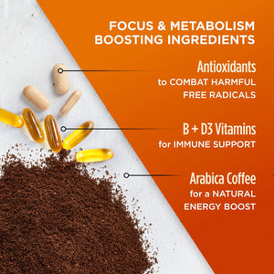 Slim Organic Coffee Pods with Diet Support Bold Flavor
