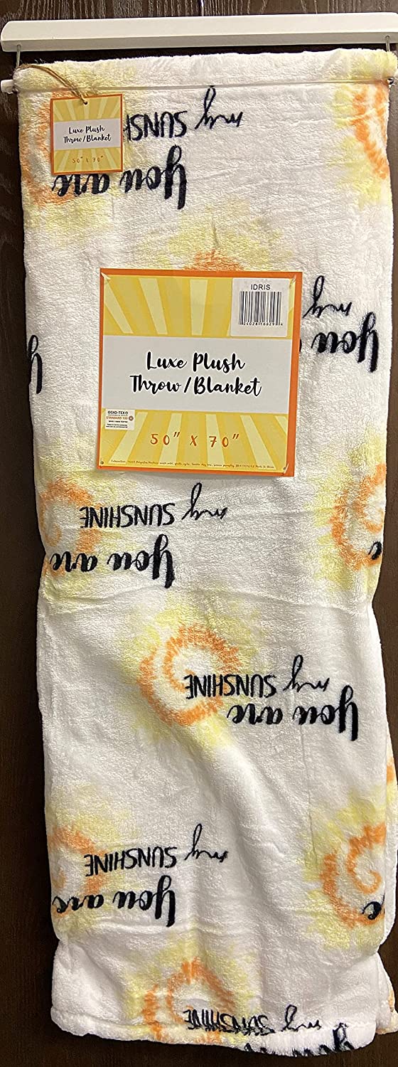 Summertime fun extra soft throw blanket (50 x 60)