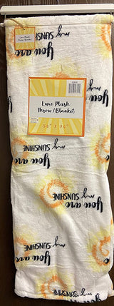 Summertime fun extra soft throw blanket (50 x 60)