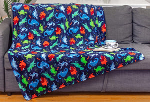 Decor&More American Pride Collection Microplush Throw Blanket (50" x 60")