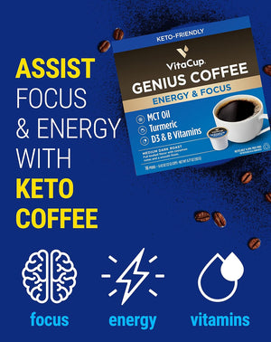 Slim Organic Coffee Pods with Diet Support Bold Flavor
