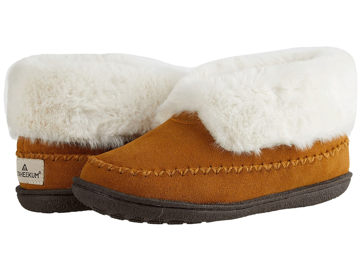 Staheekum Women's Slumber Suede Bootie - Wheat