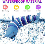 4-Pack Jiggle Wiggle 7-Inch Jumbo Fidget Slug Toy