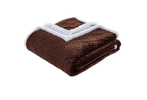 Faith, Hope, Love Home Décor Home Essentials Braided Sherpa Blanket