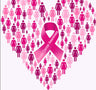 Faith, Hope, Love Home Decor Together We Rise Breast Cancer Awareness Heart Throw Blanket - Pinktober