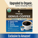 Slim Organic Coffee Pods with Diet Support  Bold Flavor