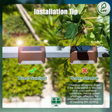 8-Pack Solar LED Deck & Step Lights
