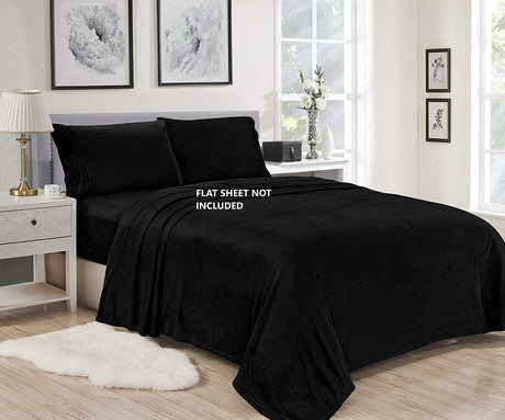 Luxury extra soft velvet touch microplush sheet set
