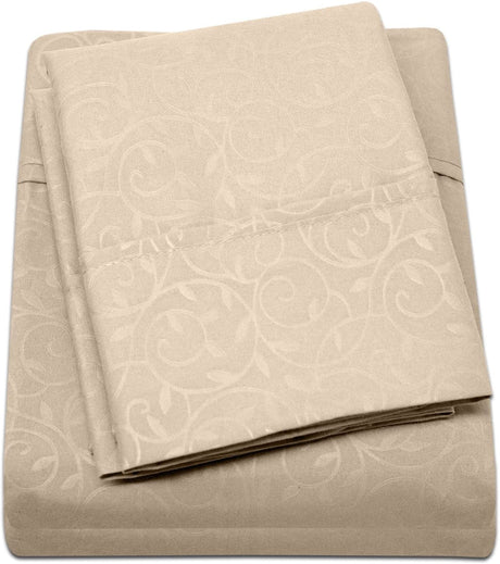 1800 series vine embossed sheet set