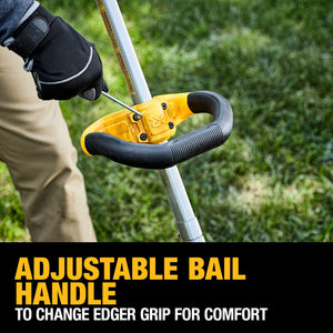 Open Box -  DEWALT 20-Volt Lithium-Ion Cordless Edger Kit with 4 Ah Battery and Charger