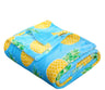 Decor&More Tropical Summer Novelty Velvet Fleece Throw Blanket (50" x 60")