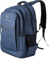 Talmont Extra Large Laptop Backpack – Travel Carry-On, Fits 17" & 15.6" Laptops, Water-Resistant Anti-Theft Business Bag for Men & Women