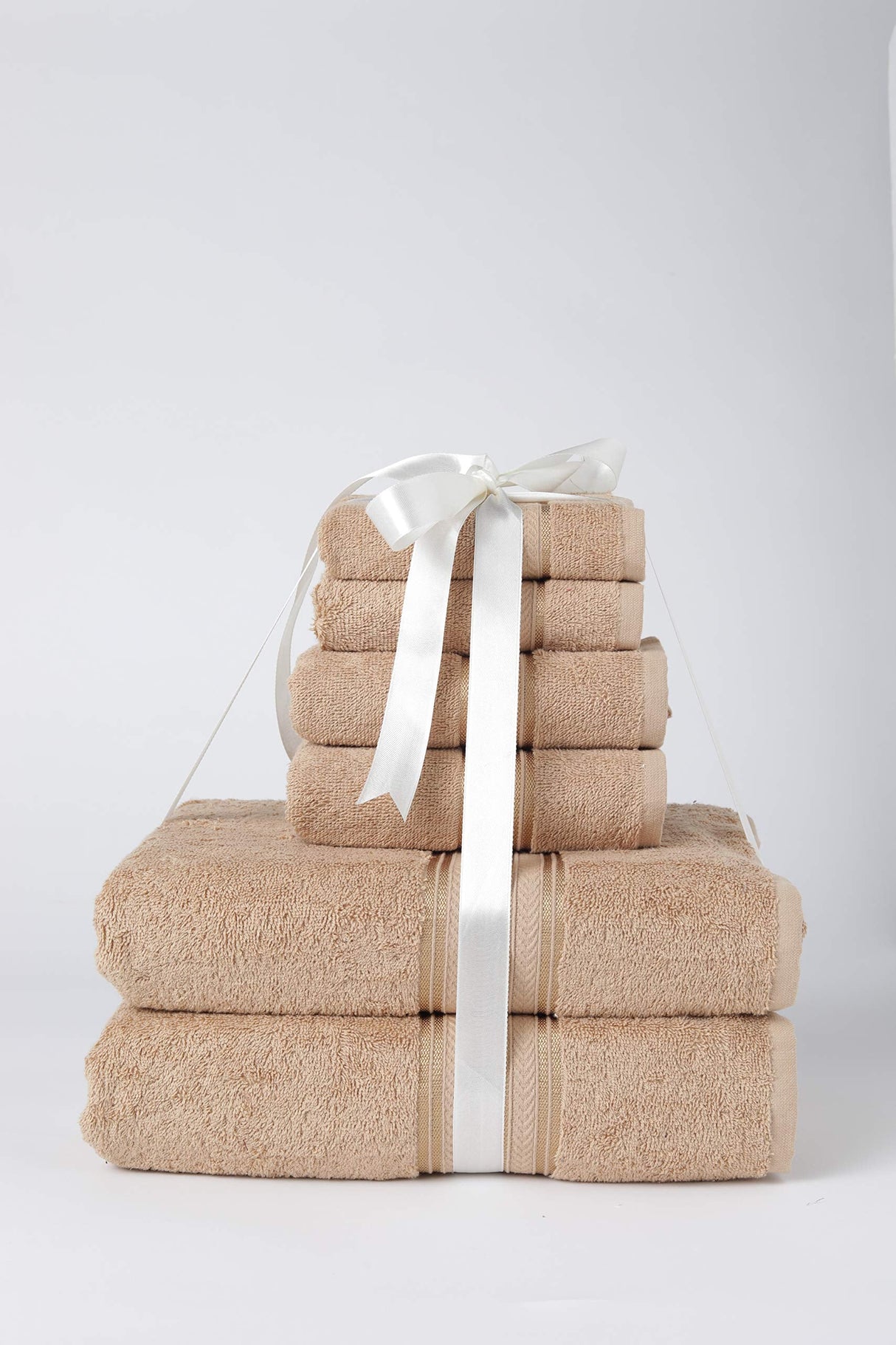 Faith, Hope, Love Home Decor Bathessentials 100% Cotton Extra Heavy 6 Piece Bath Towel Set