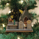 Creepy Cemetery Lighted Halloween Decoration