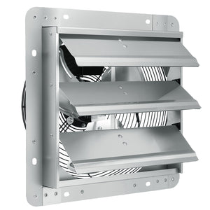 12" Shutter Exhaust Fan, High-Speed 1000 CFM
