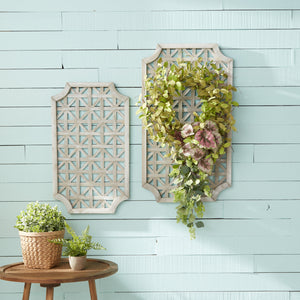 Woven Wood Wall Hanging (Set of 2)