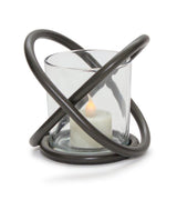 Modern-metal-votive-holder-with-glass-insert-(set-of-2)-Candle-Holders