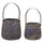 Natural-Wooden-Pail-Planter-with-Metal-Handle-Accent-(Set-of-2)-Garden-Decor