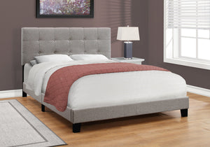 Transitional Upholstered Bed Frame