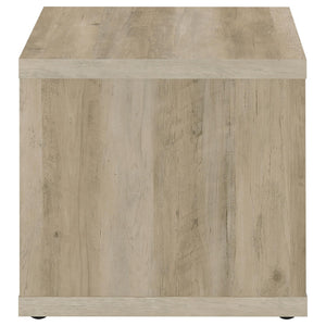 Frisco 2-piece Coffee and End Table Set Distressed Pine