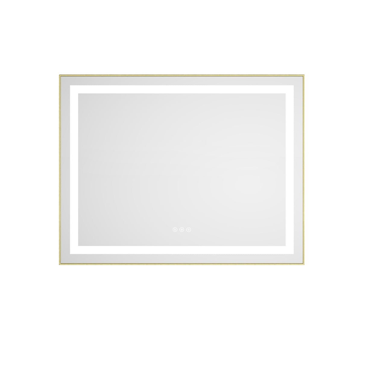 36" x 28" LED Bathroom Mirror with Front and Backlight