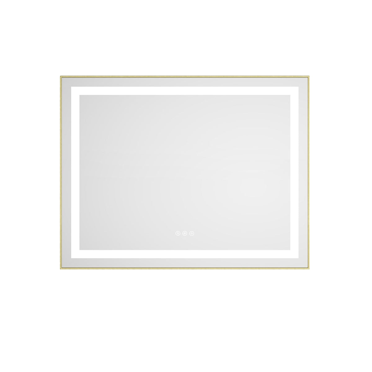 36" x 28" LED Bathroom Mirror with Front and Backlight