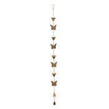 Iron Butterfly Rain Chain 61.5"H