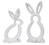Carved-stone-bunny-outline-decor-(set-of-2)-Easter-Decor