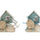Wooden-water-wheel-décor-(set-of-2)-Garden-Decor