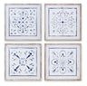 Ornate-metal-tile-plaque-(set-of-4)-Decorative-Plaques