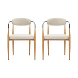Fielding Mid-Century Modern Dining Chair, Set of 2