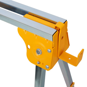2 Pack Adjustable Height Sawhorses