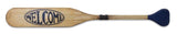 Wooden oar welcome sign 35.5"l