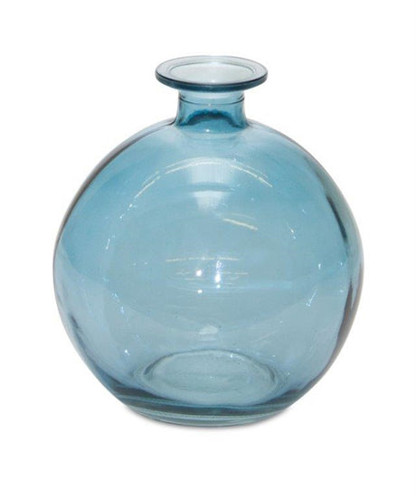 Glass bubble vase (set of 2)