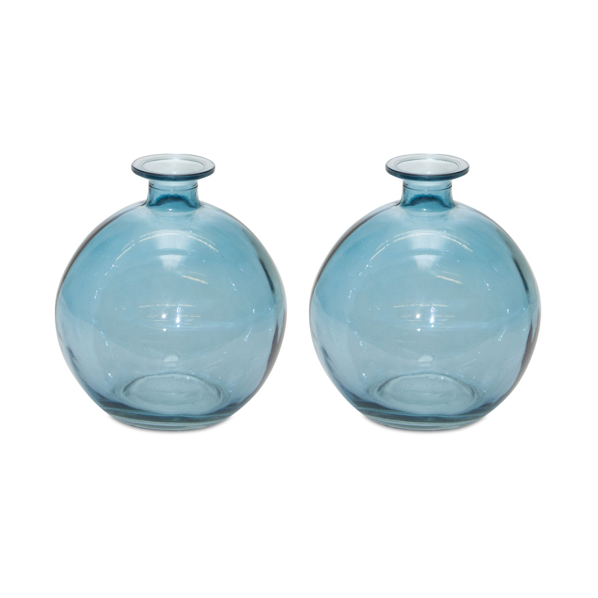 Glass-bubble-vase-(set-of-2)-Vases