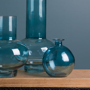 Glass Bubble Vase (Set of 2)