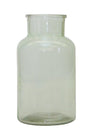 Sage Green Glass Vase 10.24"H