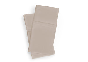 BedGear Dri-Tec King Pillowcase Set, Beige