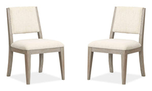 Braelyn - Upholstered Side Chair (Set of 2) - Dorian Gray