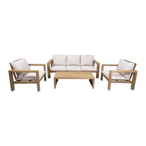 4 Piece Patio Sofa Set