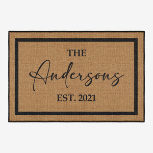 Customizable Door Mat Flashrug