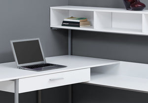 Computer Desk, Home Office, Corner, Storage Drawers, L Shape, Contemporary & Modern
