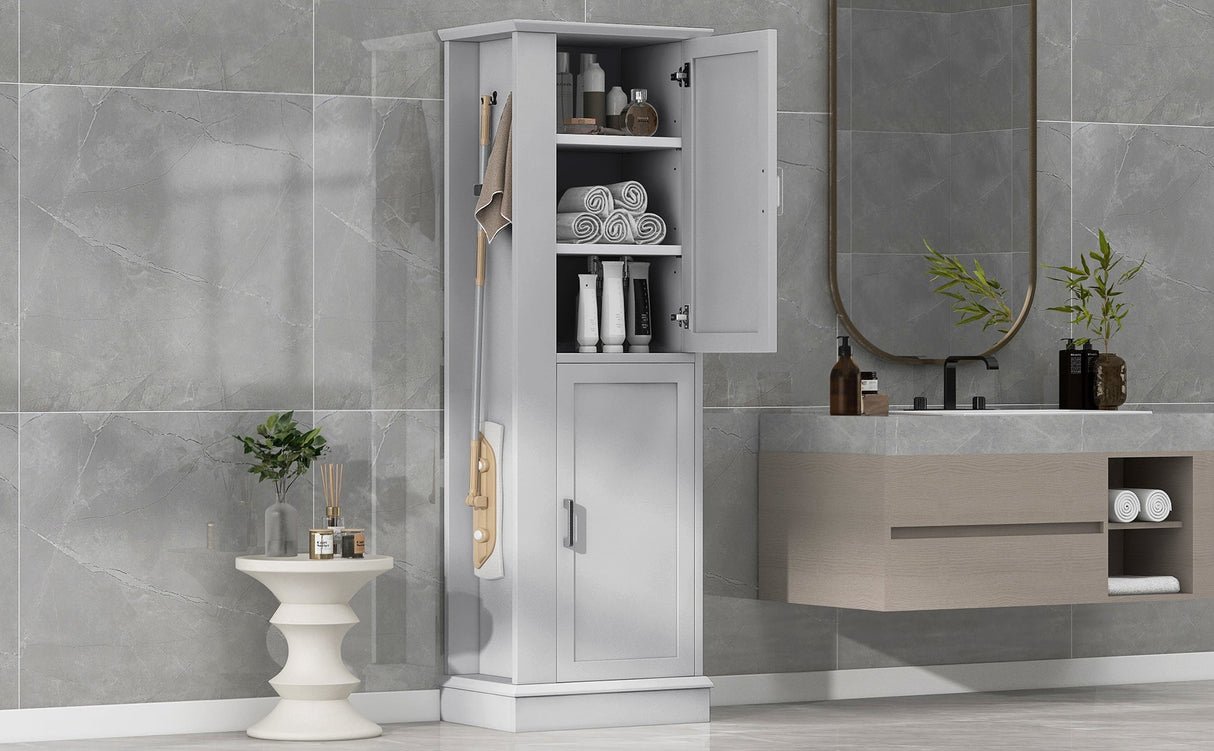 Tall Bathroom Storage Cabinet