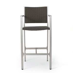 Outdoor Rust Proof Aluminum Barstools (Set of 2)