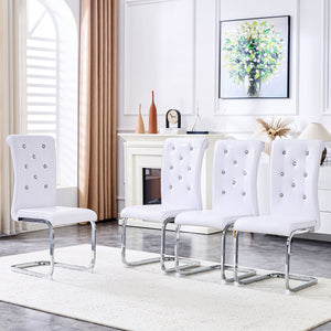 Elegant Design Upholstered Dining Chairs