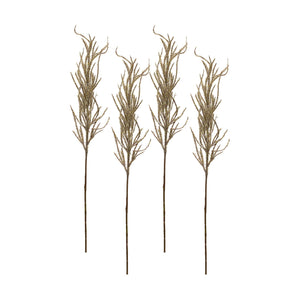 Flocked-Beige-Pampas-Grass-Spray-(Set-of-4)-Artificial-Flowering-Plants