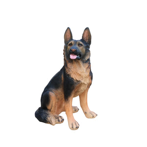 Outdoor Dog Statues German Shepherd Dog Statue for Garden